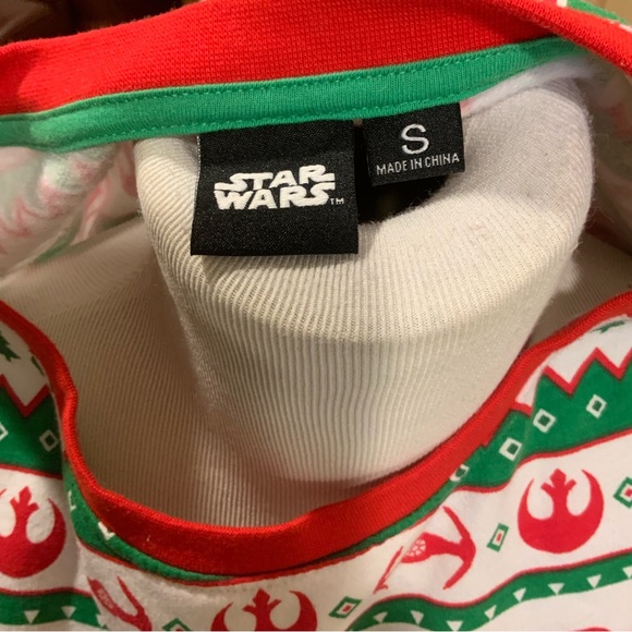 Star Wars Christmas Holiday crew neck Size small AWESOME! - Picture 5 of 6